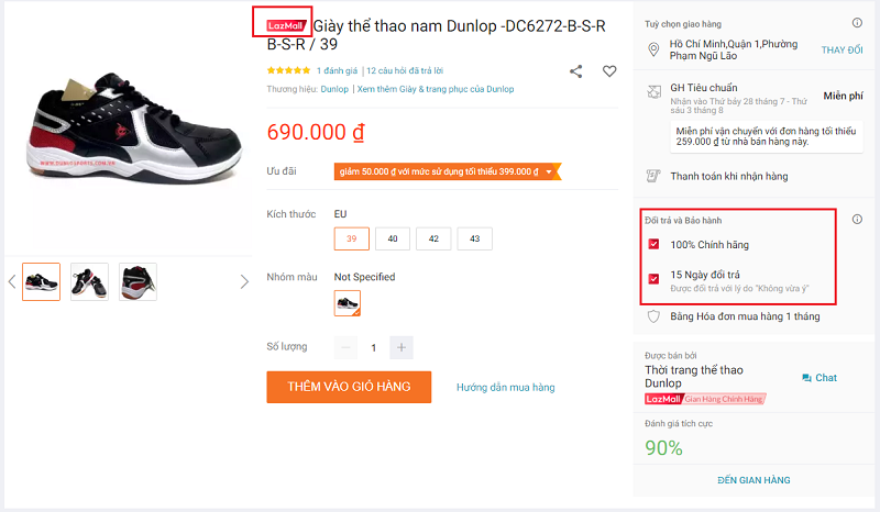 Lazada mall