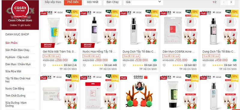 Mỹ phẩm hàn quốc Corsx